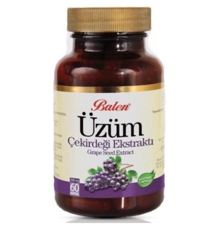 Balen Üzüm Çekirdeği Ekstraktı 60 Kapsül